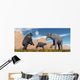 Arctodus Bear Chasing Young Wall Decal