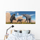 Arctodus Bear Chasing Young Wall Decal