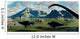 Parasaurolophus and Sauropod Dinosaurs Wall Decal