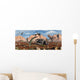 Quetzalcoatlus Flee as Tyrannosaurus Wall Decal