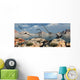 Herd Omeisaurus Dinosaurs Feeding Wall Decal Design 1