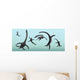 Plesiosaurs Gather Their Underwater Wall Decal