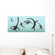 Plesiosaurs Gather Their Underwater Wall Decal
