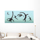 Plesiosaurs Gather Their Underwater Wall Decal