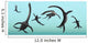 Plesiosaurs Gather Their Underwater Wall Decal