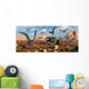 Quetzalcoatlus Scavenge Remains Dead Wall Decal