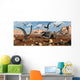 Quetzalcoatlus Scavenge Remains Dead Wall Decal