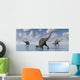 Group Spinosaurus Dinosaurs Spending Wall Decal