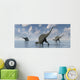 Group Spinosaurus Dinosaurs Spending Wall Decal