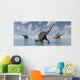 Group Spinosaurus Dinosaurs Spending Wall Decal