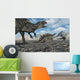 Allosaurus Dinosaurs Moving to Wall Decal