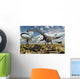 Deadly Confrontation between Diplodocus Wall Decal