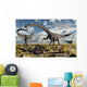 Deadly Confrontation between Diplodocus Wall Decal