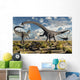 Deadly Confrontation between Diplodocus Wall Decal