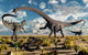 Deadly Confrontation between Diplodocus Wall Decal