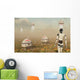 Robots and Machines Mining Wall Decal