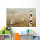 Robots and Machines Mining Wall Decal
