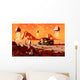 Machines Arriving Alien World Wall Decal