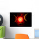 Red Giant Star Planetary Wall Decal