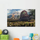 Sail-backed Dimetrodons Alive during Wall Decal Design 2