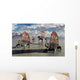 Sail-backed Dimetrodons Alive during Wall Decal Design 1