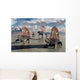 Sail-backed Dimetrodons Alive during Wall Decal Design 1