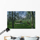 Pair Sabre-tooth Tigers and UFO Forest Wall Decal