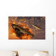 Ufo's from Different Alien Evening Wall Decal