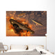 Ufo's from Different Alien Evening Wall Decal