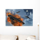 Ufo's from Different Alien Wall Decal