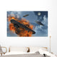 Ufo's from Different Alien Wall Decal