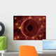 Comet Passing through Nebulous Wall Decal