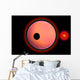 Alien Planet and Its Moon Wall Decal