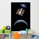 Hubble Space Telescope Earth Vertical Wall Decal