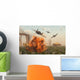P-47 Thunderbolts Attacking German Sandstorm Wall Decal