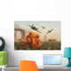 P-47 Thunderbolts Attacking German Sandstorm Wall Decal