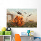 P-47 Thunderbolts Attacking German Sandstorm Wall Decal