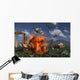 P-47 Thunderbolts Attacking German Wall Decal