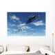 Flying Suacer Buzzing Boeing Wall Decal
