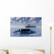 Ufo Surfacing from Underwater Wall Decal