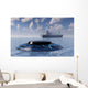 Ufo Surfacing from Underwater Wall Decal