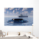 Ufo Surfacing from Underwater Wall Decal