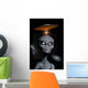 Grey Alien and Flying Saucer Wall Decal