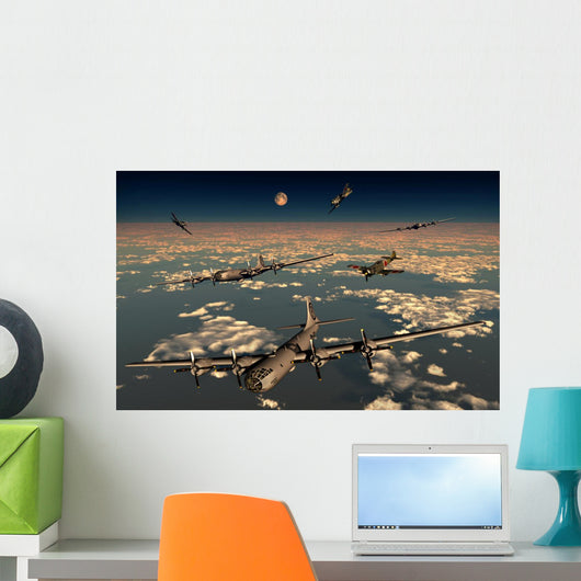 B-29 Superfortress Planes Wall Decal