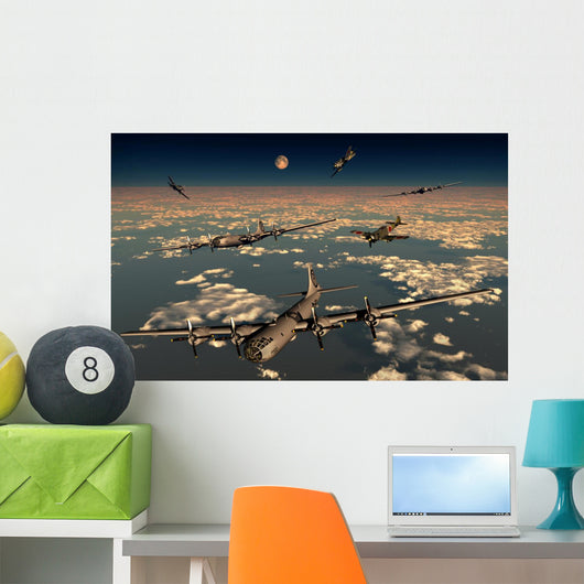 B-29 Superfortress Planes Wall Decal