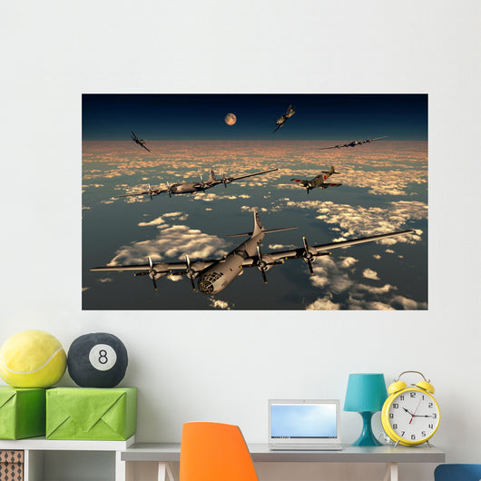 B-29 Superfortress Planes Wall Decal