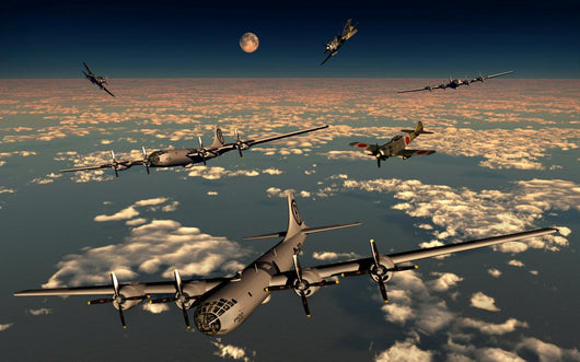 B-29 Superfortress Planes Wall Decal