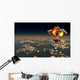 B-29 Superfortress Flying Away Distant Wall Decal
