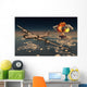 B-29 Superfortress Flying Away Close-up Wall Decal