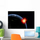 Powerful Explosion Earth's Surface Wall Decal